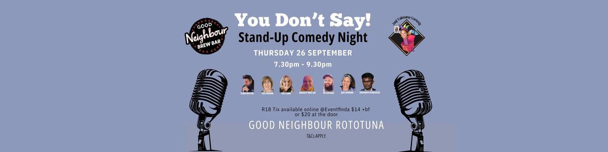 You Don't Say Comedy Night