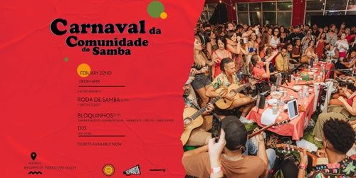 Carnaval da Comunidade do Samba - 22\/02