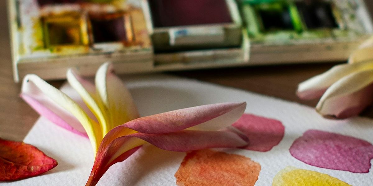 Watercolour Flowers: Kids Painting Workshop (5+)