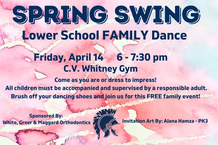 Spring Swing Lower School Family Dance, Sayre School, Lexington, 14