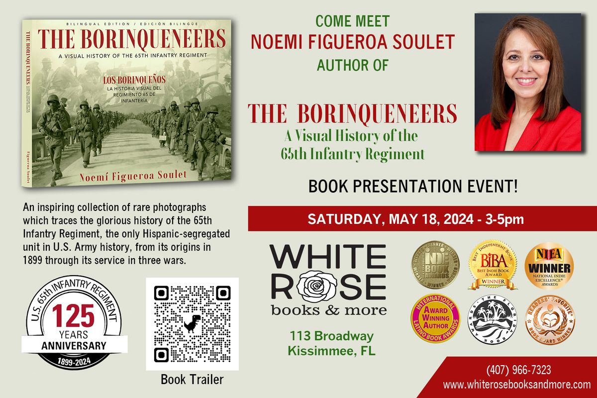 BOOK PRESENTATION @WHITE ROSE BOOKS & MORE (Kissimmee, FL)