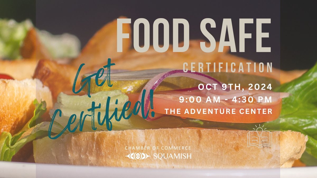 Training: Food Safe Level One with Connect Hospitality Strategies