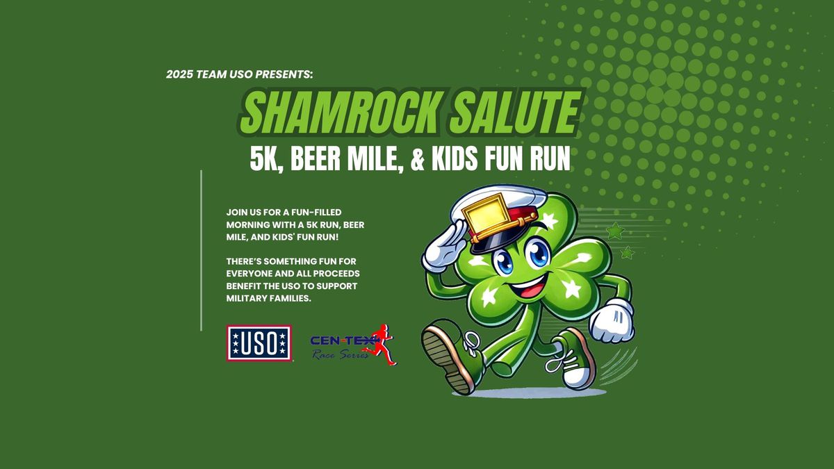 The Shamrock Salute 5k, Beer Mile, & Kids Fun Run 