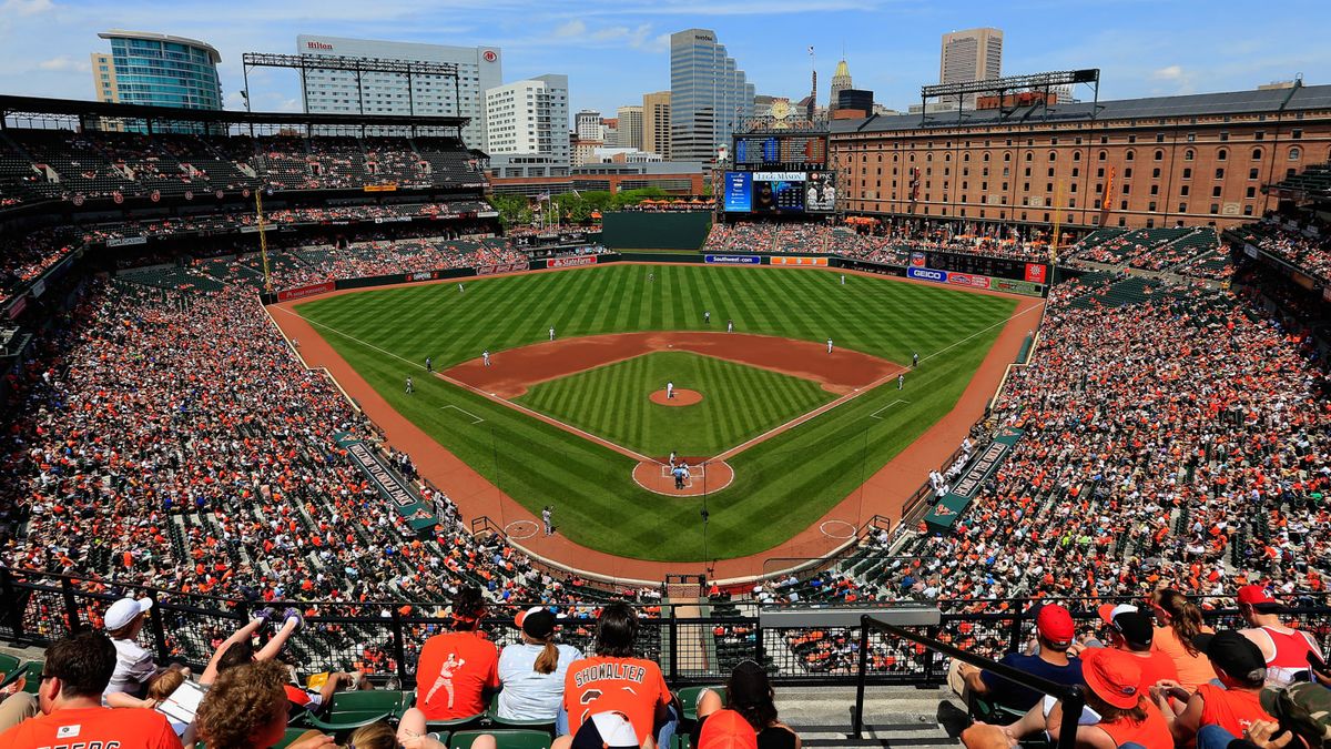 Parking Baltimore Orioles at Boston Red Sox