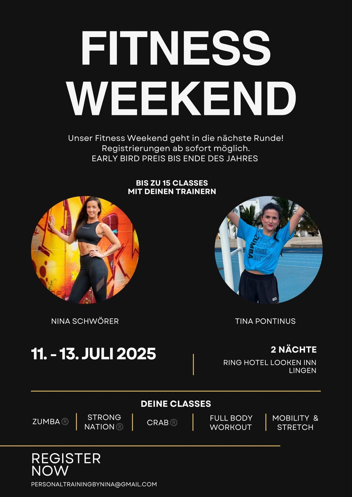 Fitnessweekend