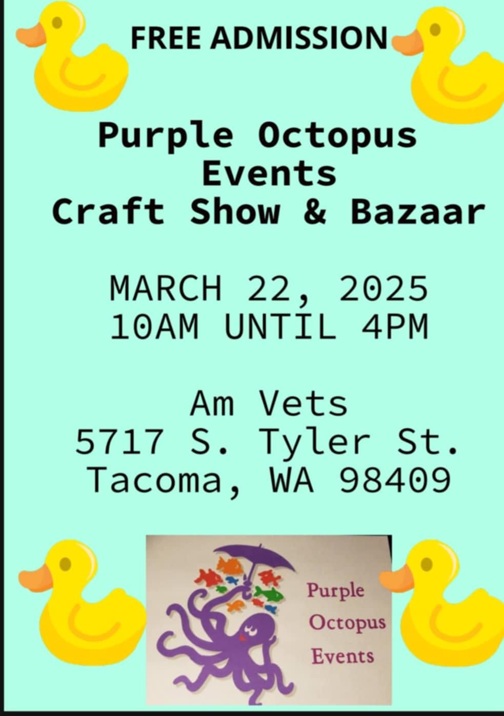 Purple Octopus Bazaar\/ Tacoma