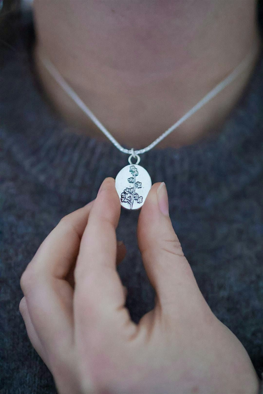 Silver Clay Botanicals Necklace Workshop