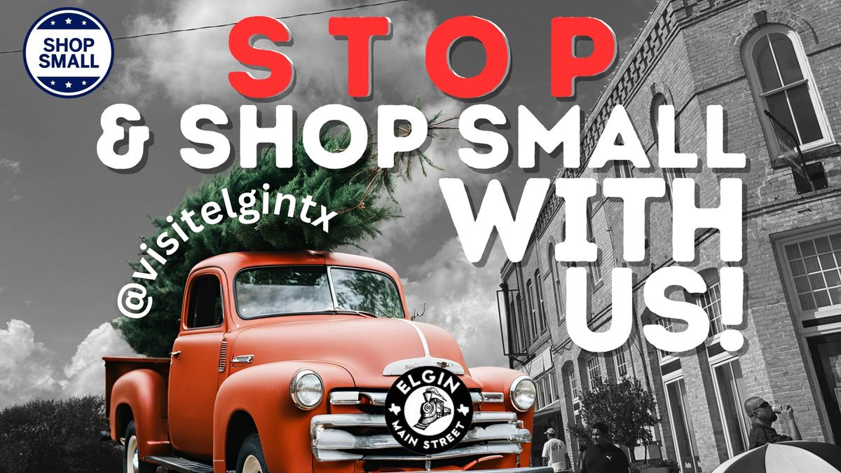 Shop Small With Us!