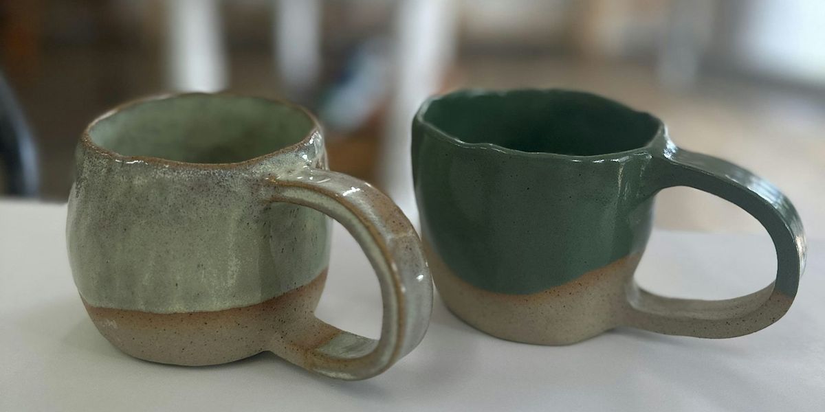 Pottery Workshop: Set of 2 Cups - Gold Coast