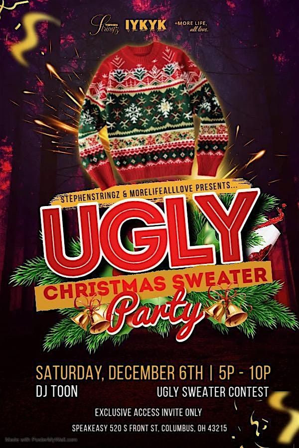 "If You Know, You know"(Ugly Sweater Party)