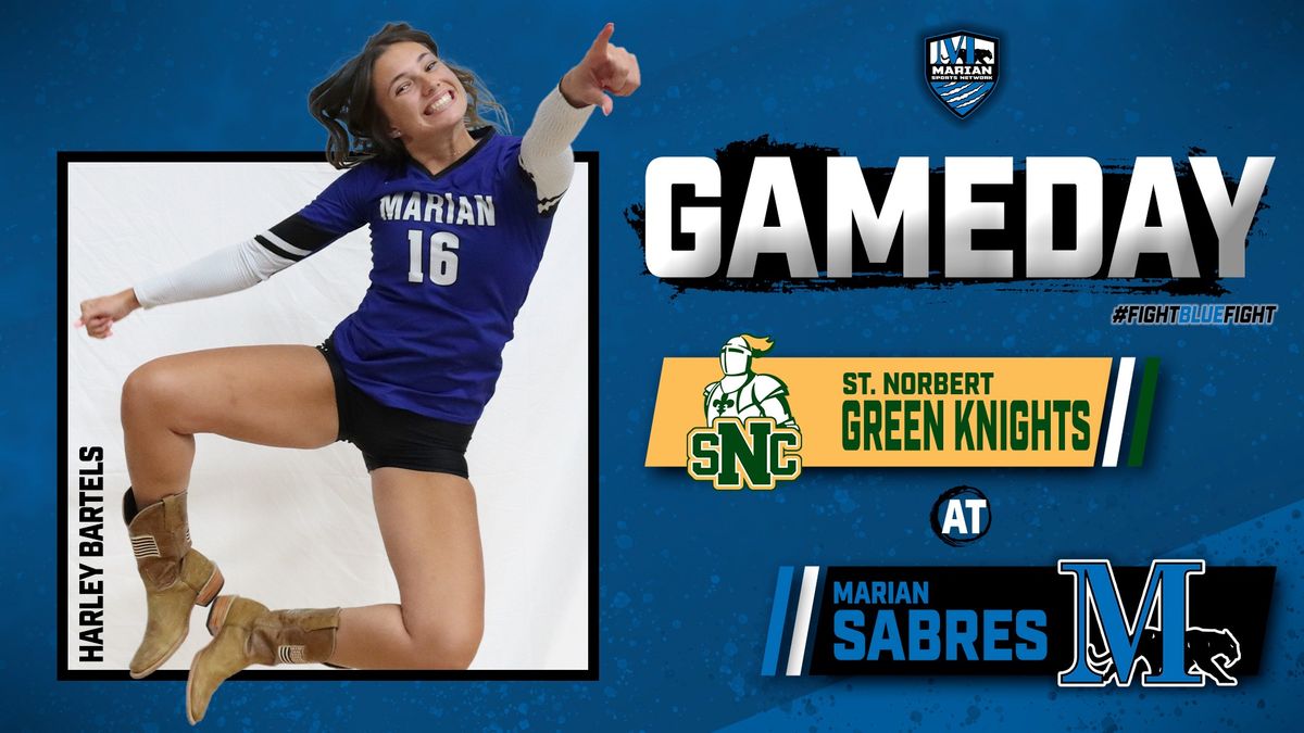 Marian Women's Volleyball vs. St. Norbert