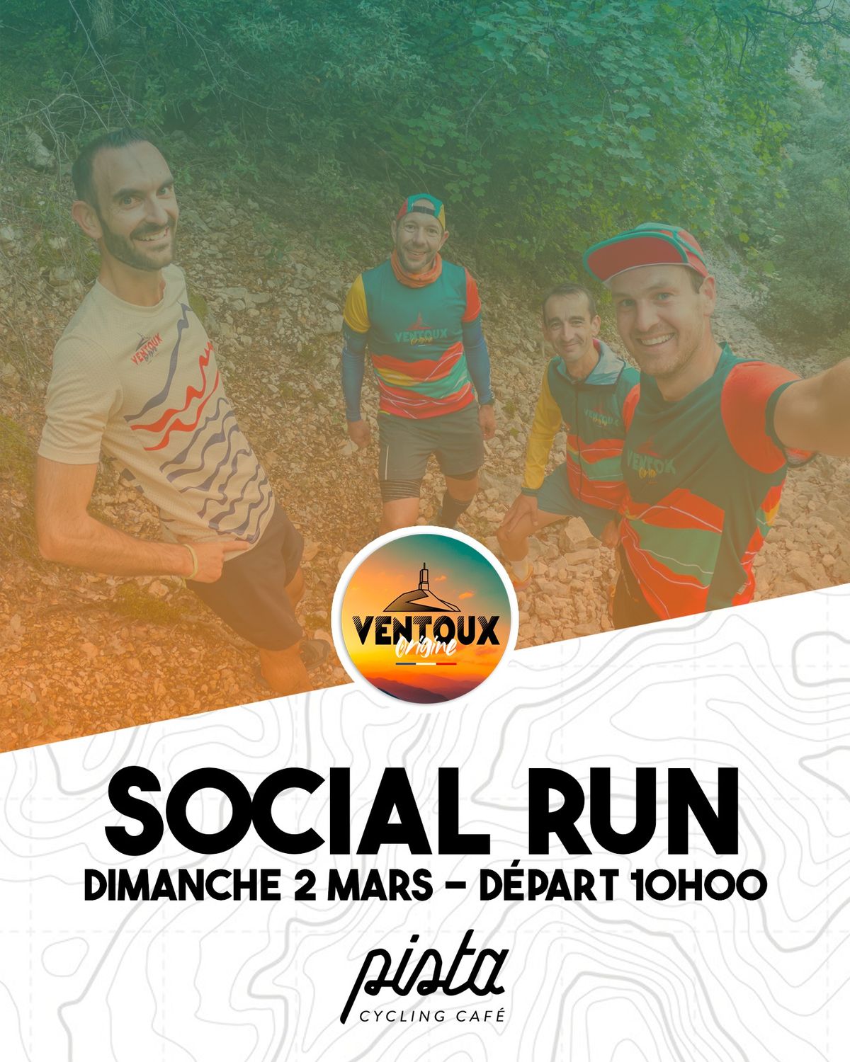 SOCIAL RUN #3 VENTOUX Origine x Pista Caf\u00e9