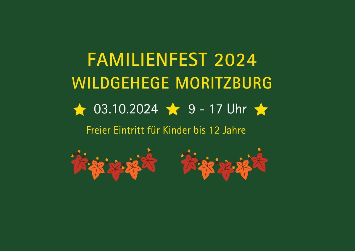 Familienfest im Wildgehege Moritzburg