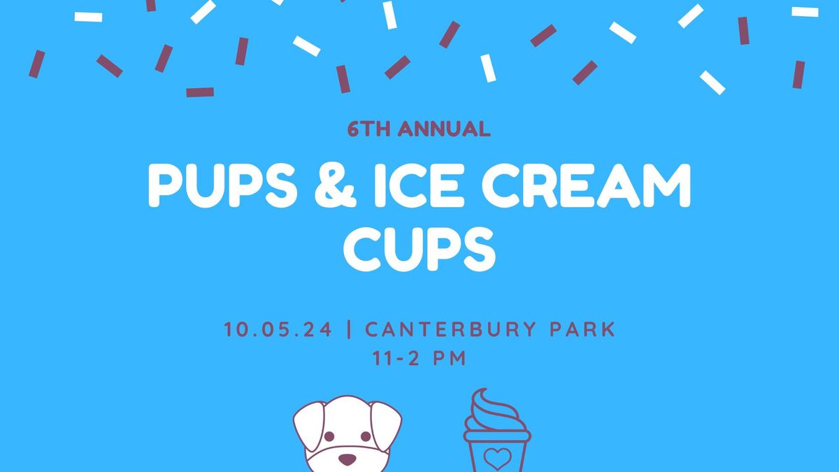 Pups and Ice Cream Cups