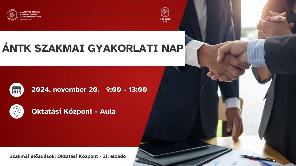 \u00c1NTK Szakmai Gyakorlati Nap