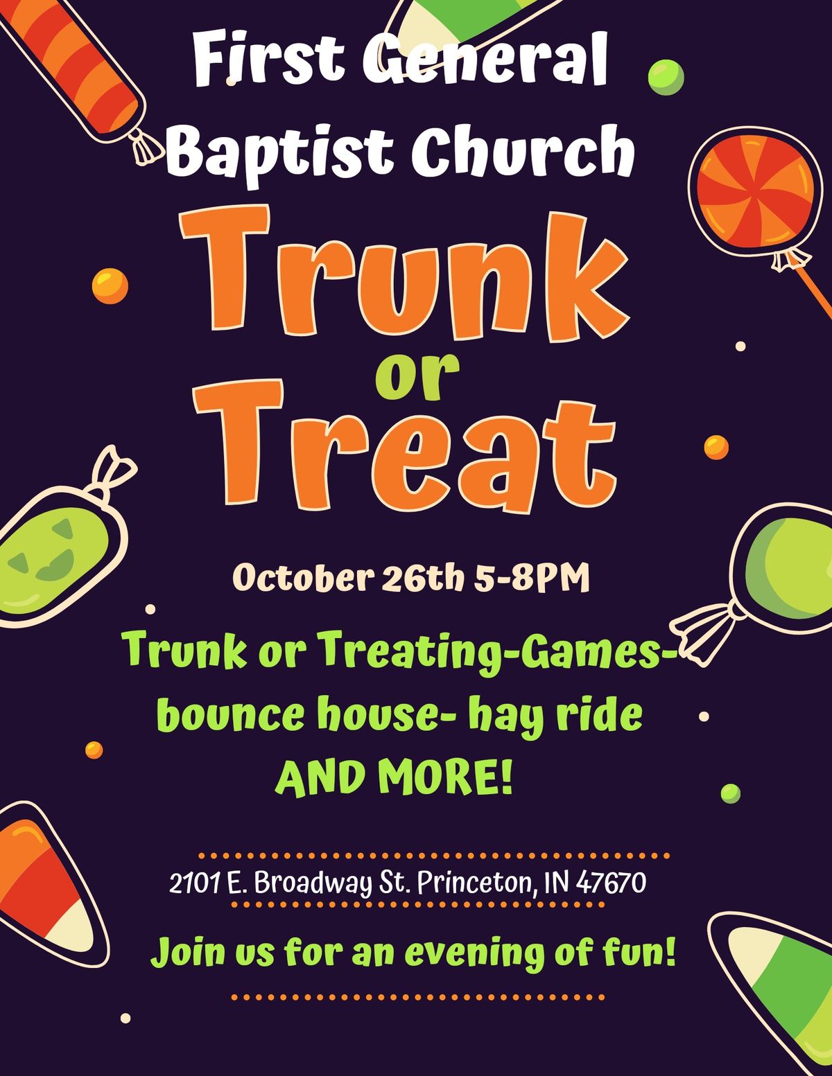 Trunk or Treat