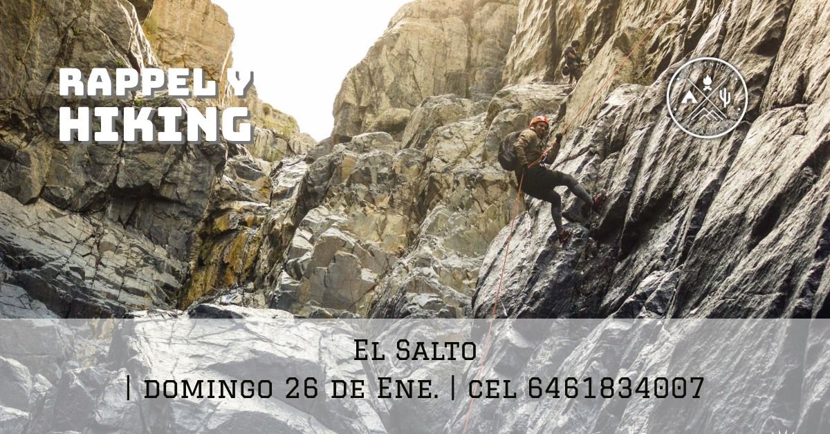 Rappel y Hiking en El Salto