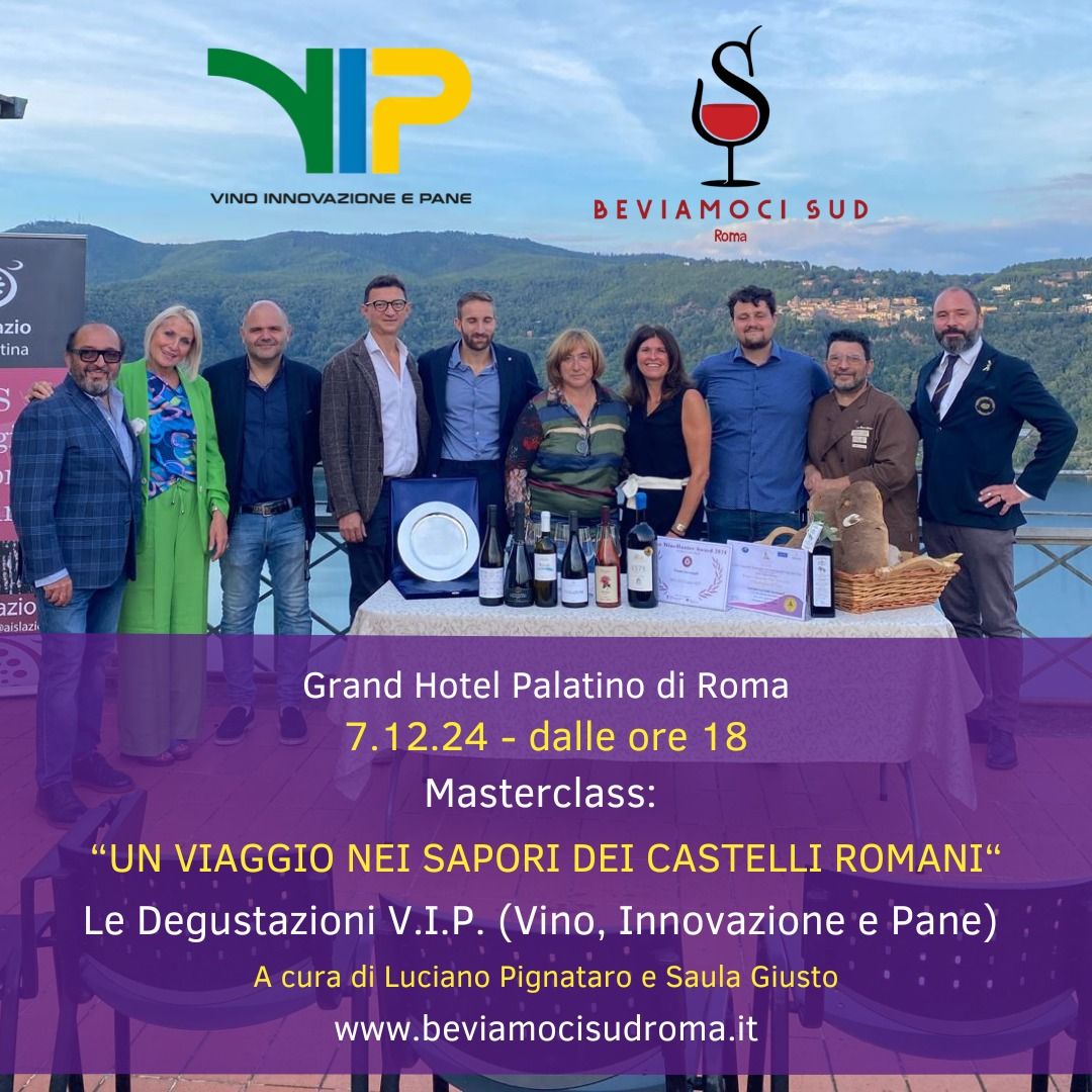 Masterclass: Un viaggio nei sapori dei Castelli Romani