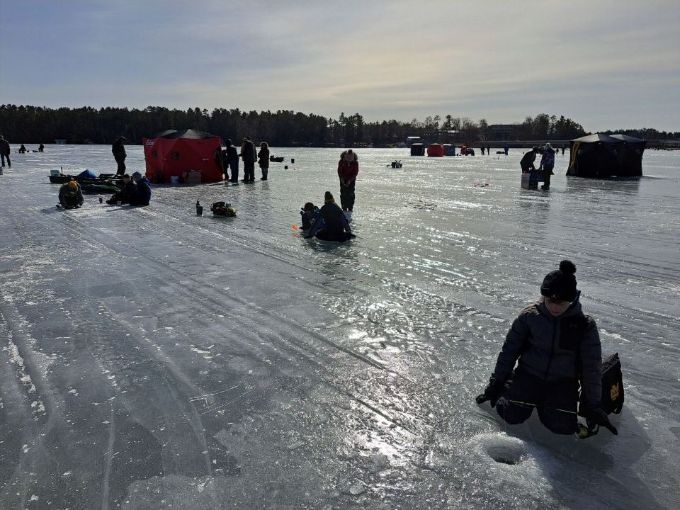 Kids Ice Fishing Day 