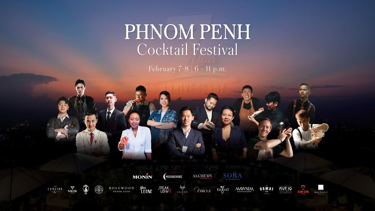 Phnom Penh Cocktail Festival - 7th Anniversary