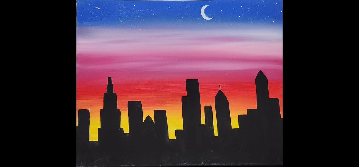 Patio Paint Night at The Locker Room 