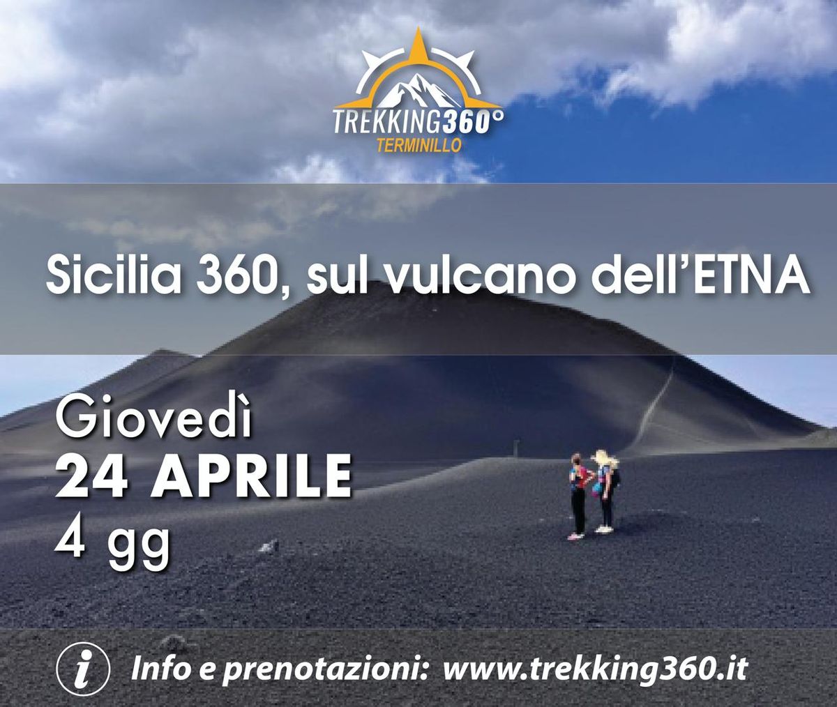 Sicilia 360, Trekking sul vulcano dell\u2019ETNA 