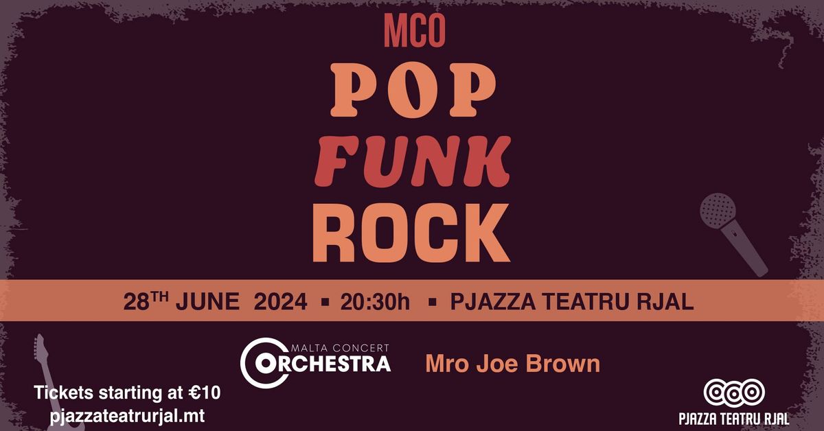 MCO POP, FUNK, ROCK