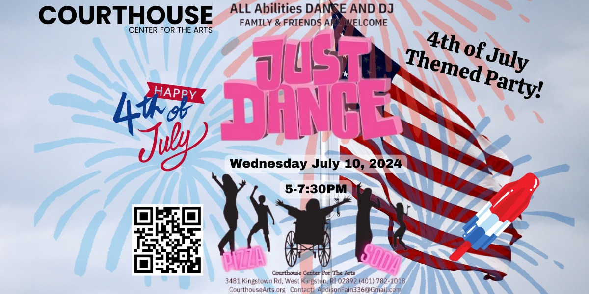 Just Dance - 4th of July Inclusion Dance & Pizza Party  7-10-24 5PM