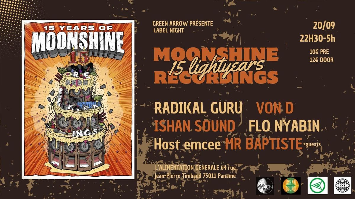 15 YEARS OF MOONSHINE x PARIS