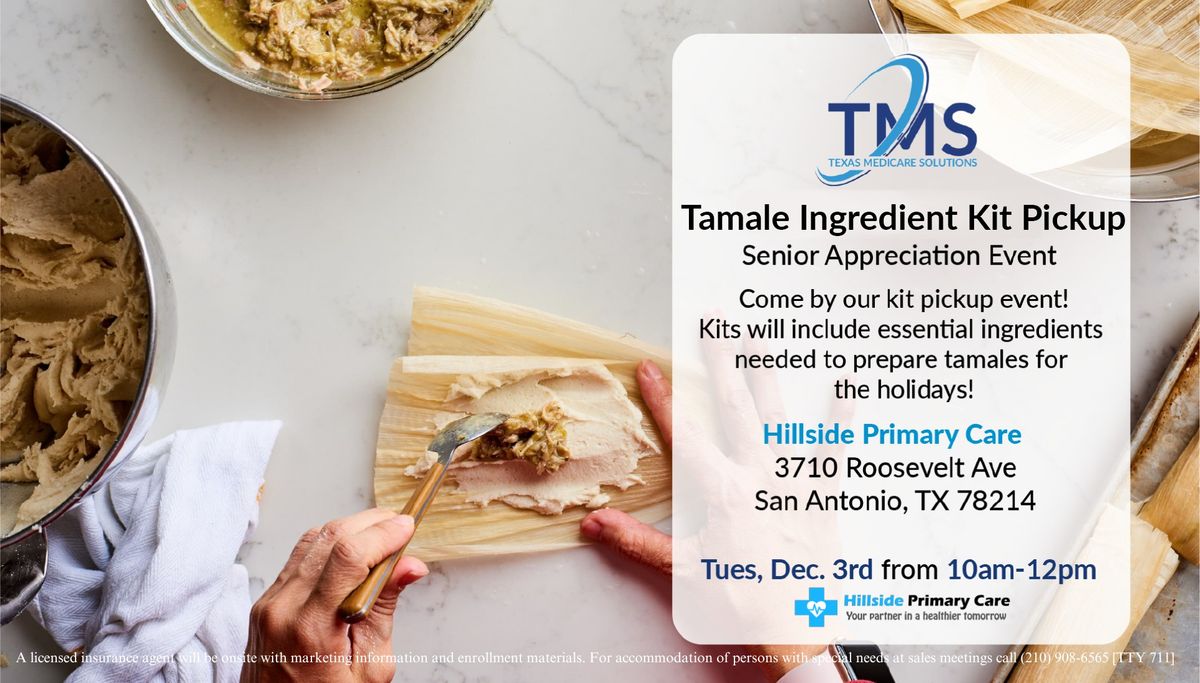 Senior Christmas Celebration": Tamale Ingredient Kits for the Holidays!