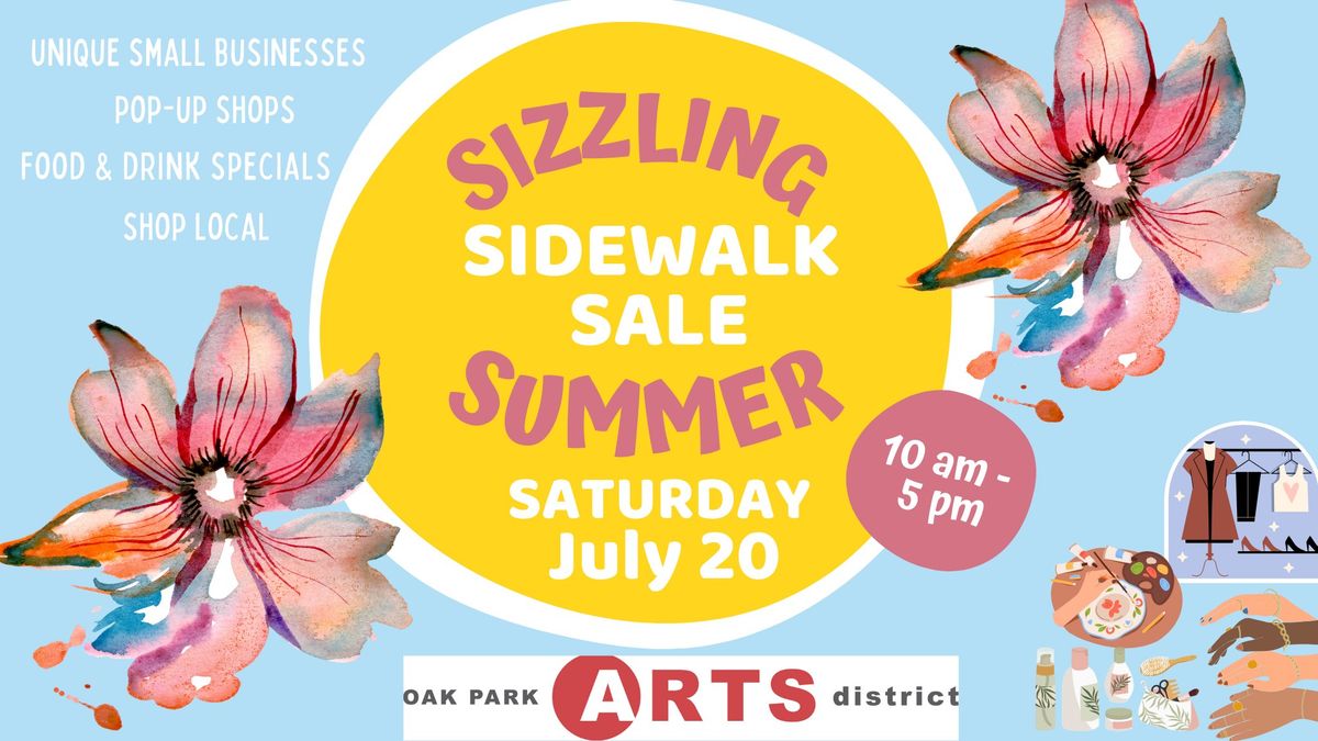Sizzling Summer Sidewalk Sale