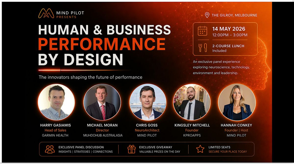 Optimising Human and Business Performance - By Design