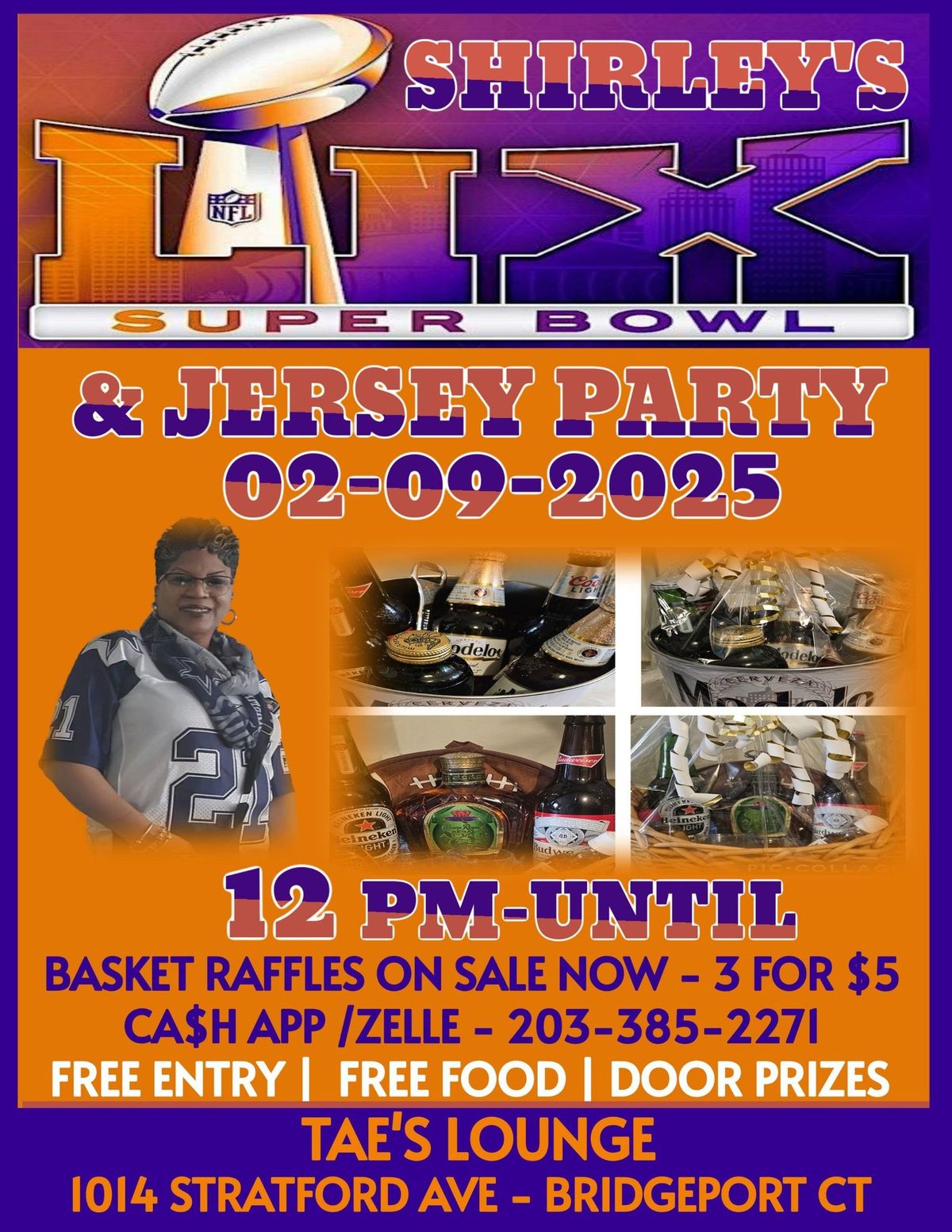 Shirley  5th Annual Jersey & Superbowl Party 