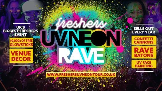Manchester Freshers UV Neon Rave