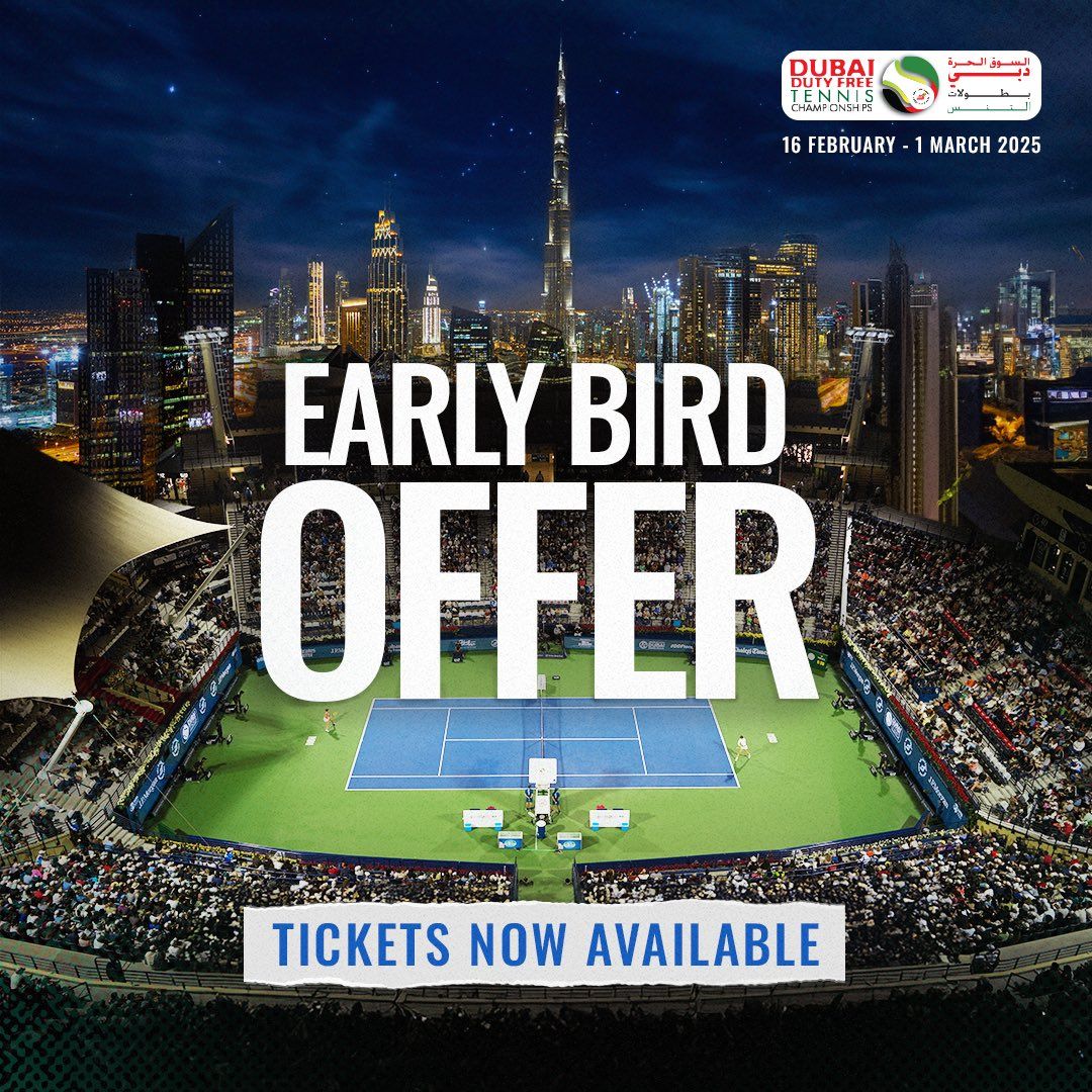 Dubai Duty Free Tennis Championships - Men's Day 3 Tickets