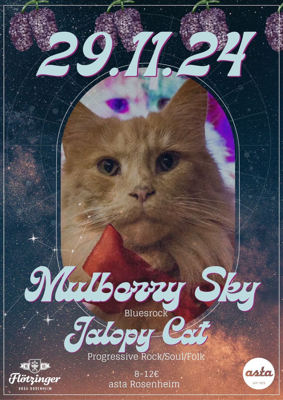 Konzert: Jalopy Cat & Mulberry Sky