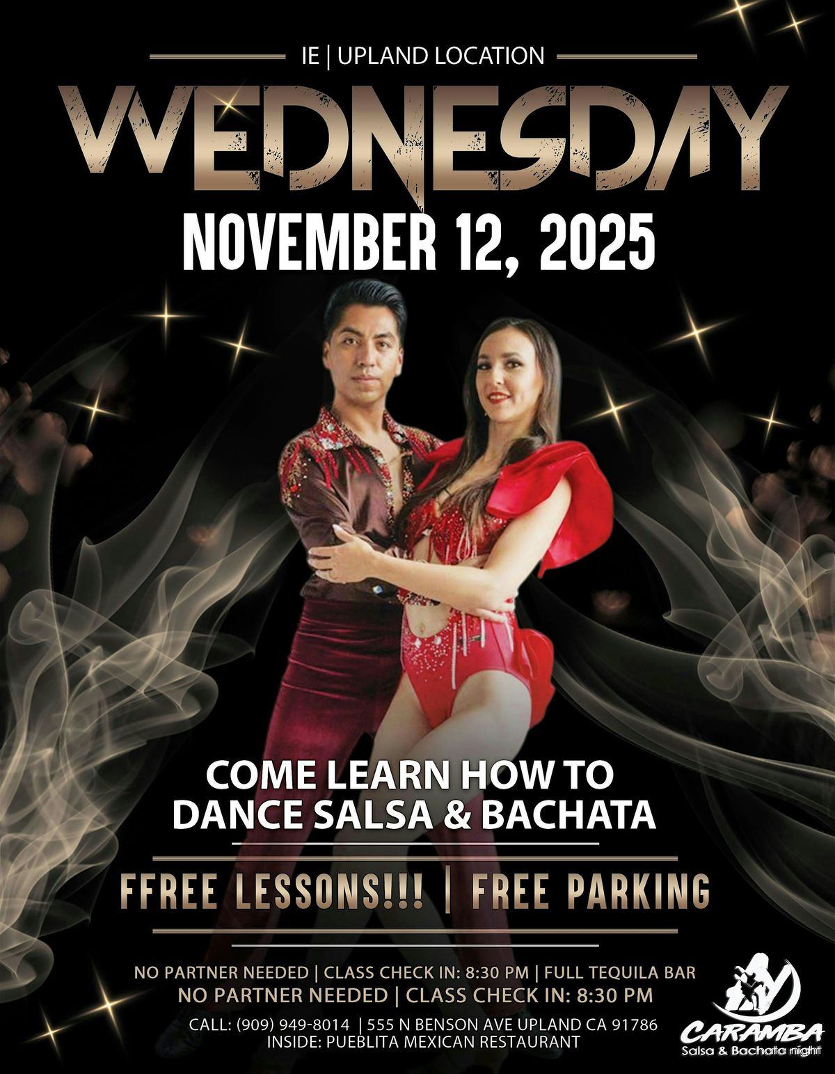 Salsa & Bachata Lessons  social in Upland