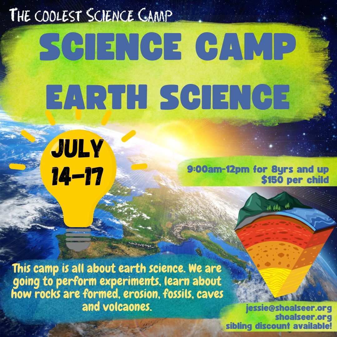 Science Camp - Earth Science for Curious Kids!