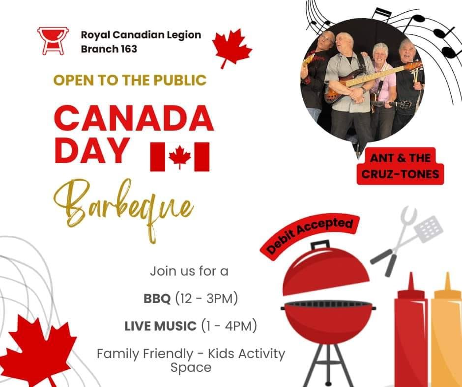 Canada Day Celebration, BBQ and Live Band