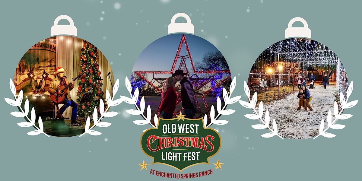 Old West Christmas Light Fest 2024