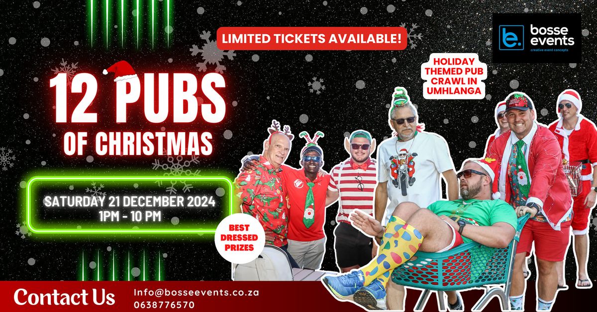 The 12 Pubs of Christmas (Umhlanga Edition)