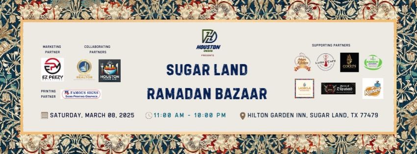 SUGAR LAND RAMADAN BAZAAR 