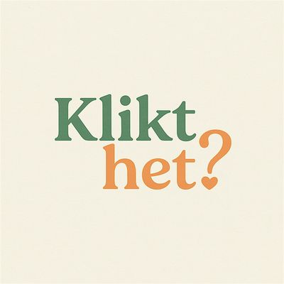 Klikt het?