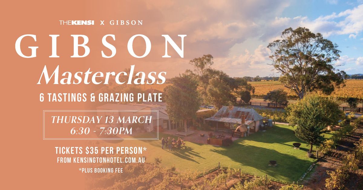 Gibson Wines Masterclass