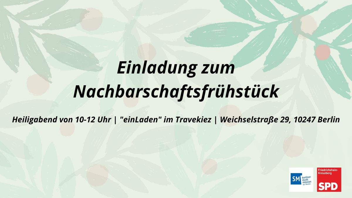 Nachbarschaftsfr\u00fchst\u00fcck - Heiligabend