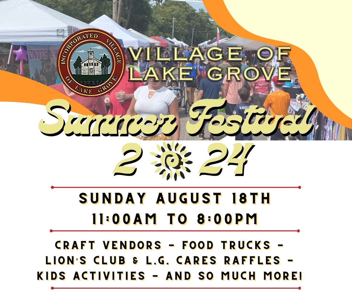 Village of Lake Grove Summer Festival 2024