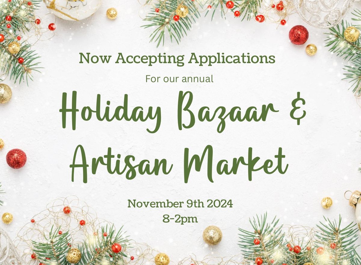 Holiday Bazaar and Artisan Market