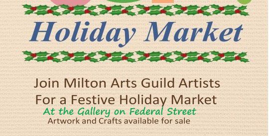 Winter Market at Milton Arts Guild 2024