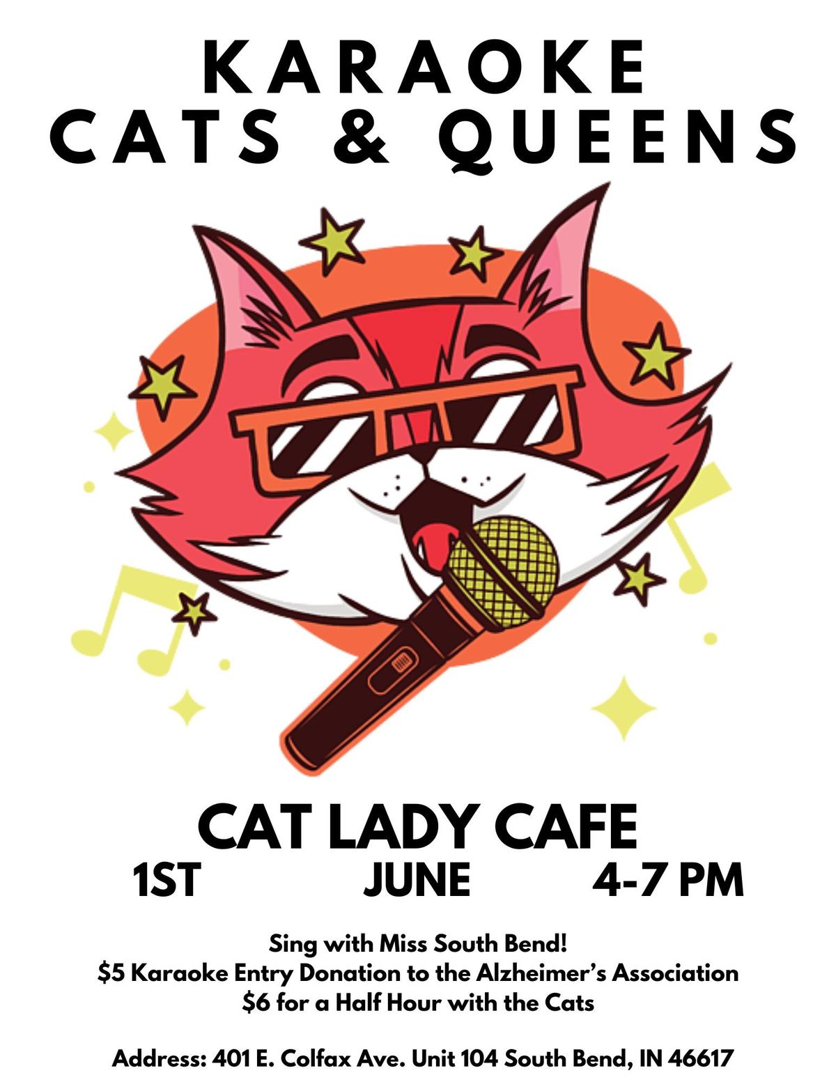 Karaoke, Cats & Queens - an ALL AGES event!