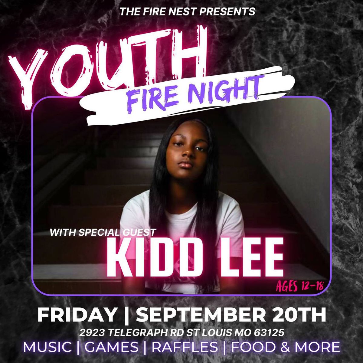 This Friday Sep 20th in St Louis Missouri I will be performing!